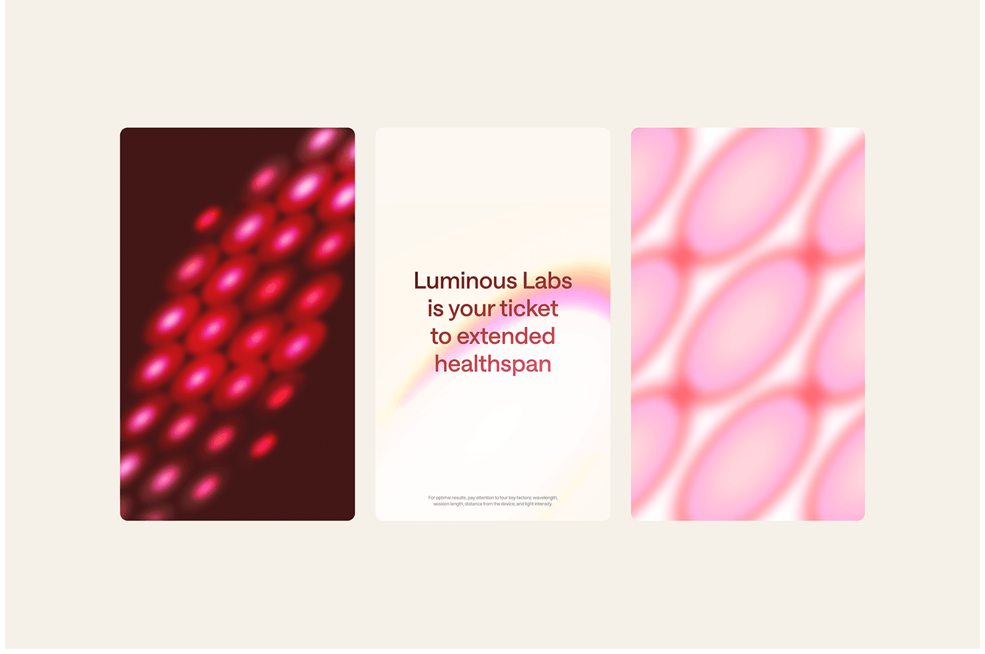 Striking design composition with neon pink and red geometric patterns creating a vibrant, contemporary aesthetic. Layered shapes and digital art style suggest tech or creative industry branding with bold color contrast.