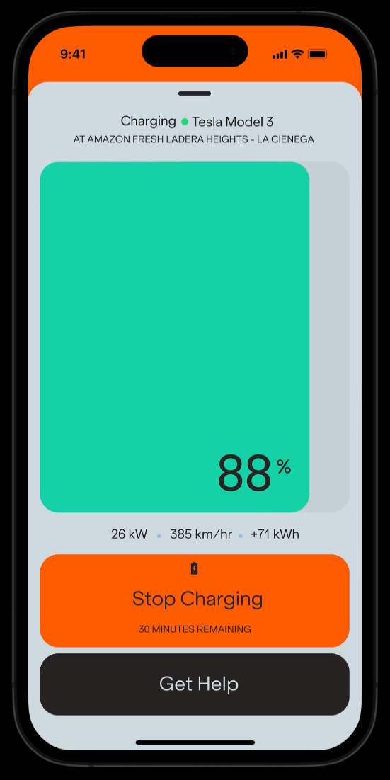 This interface features a clean, modern user interface designed for high-information density and clarity. The design utilizes strong color contrast to highlight critical data, making technical information easily digestible for the user.