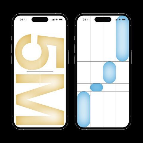This image presents a clean, minimalist user interface design focused on data visualization, likely a timeline or progress tracker. The visual language relies heavily on clear spatial organization and subtle color accents to highlight key data points against a neutral background.