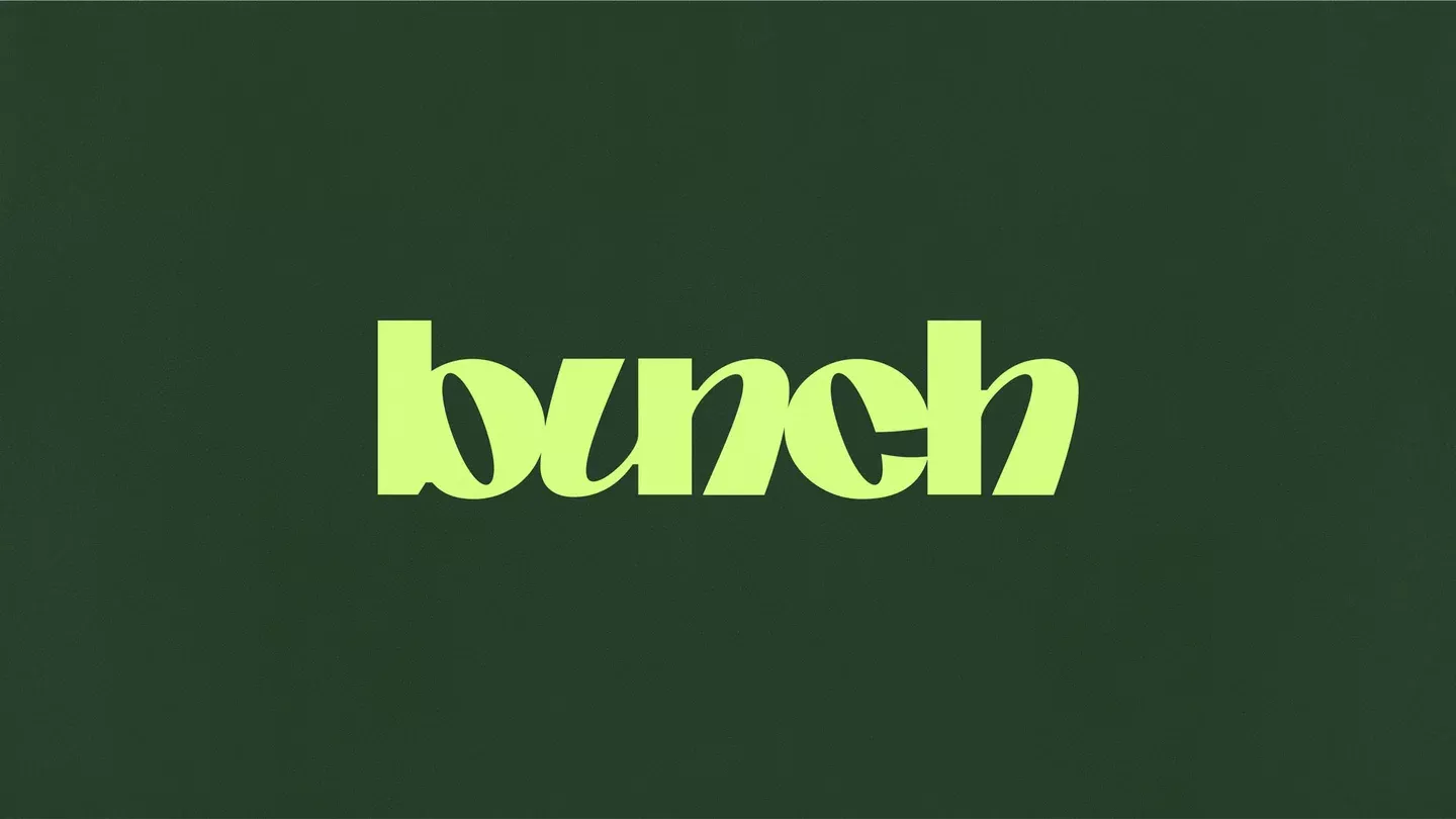 The design features a clean, modern wordmark set against a deep, muted green background. The typography is sans-serif and lowercase, conveying a sense of contemporary simplicity and understated professionalism.