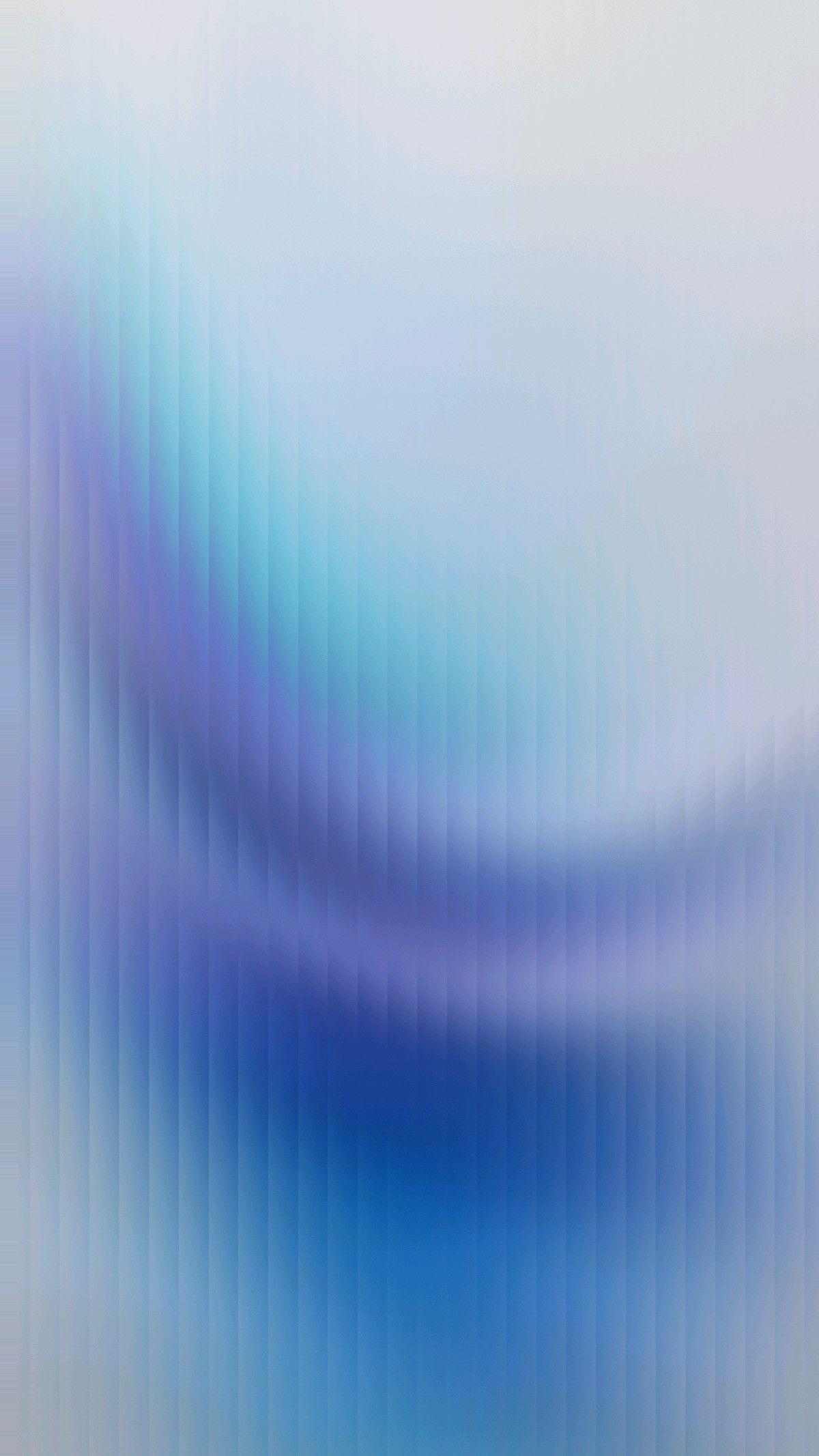 This is an abstract, soft-focus background featuring smooth, undulating gradients of cool blues and purples. The visual language is fluid and atmospheric, relying heavily on subtle transitions and vertical striations to create depth.