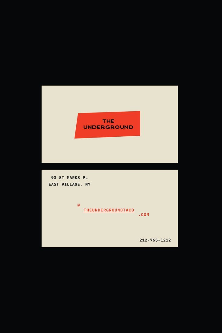 The design is minimalist and clean, utilizing a stark black background contrasted with muted, earthy tones and a single block of vibrant red for emphasis. It conveys a sense of modern, understated branding with clear hierarchy.