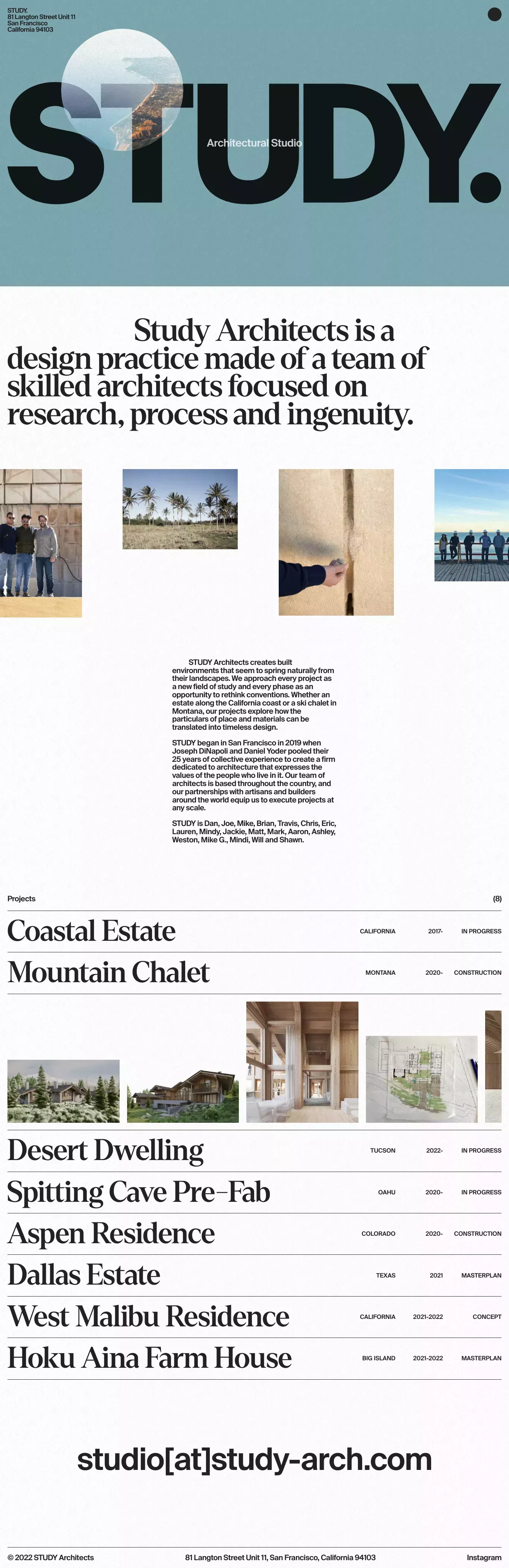 Study Architects branding design featuring architectural elements, geometric shapes, and professional corporate identity. Architecture firm brand mark and guidelines.