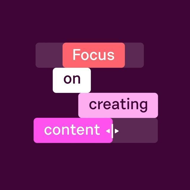 The design utilizes a flat, modern interface aesthetic with distinct rectangular buttons stacked vertically against a dark background. The use of soft, pastel colors suggests a clean, focused, and user-friendly application or tool.