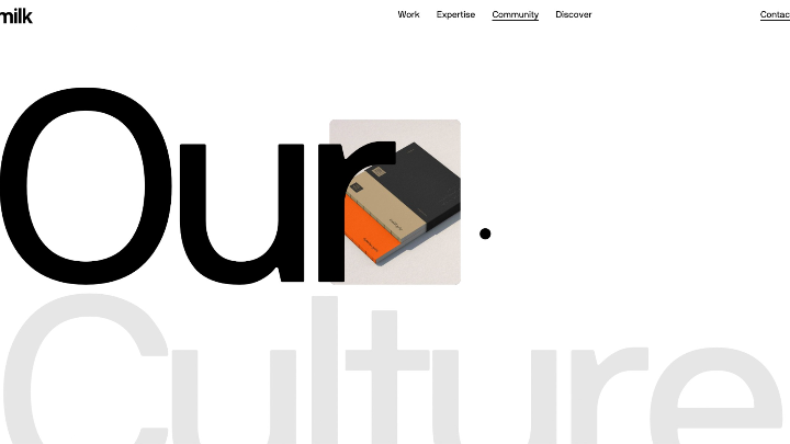 This design demonstrates a clean, minimalist aesthetic characterized by high contrast and ample negative space. The visual language is professional and contemporary, focusing attention directly on the typography and brand elements.