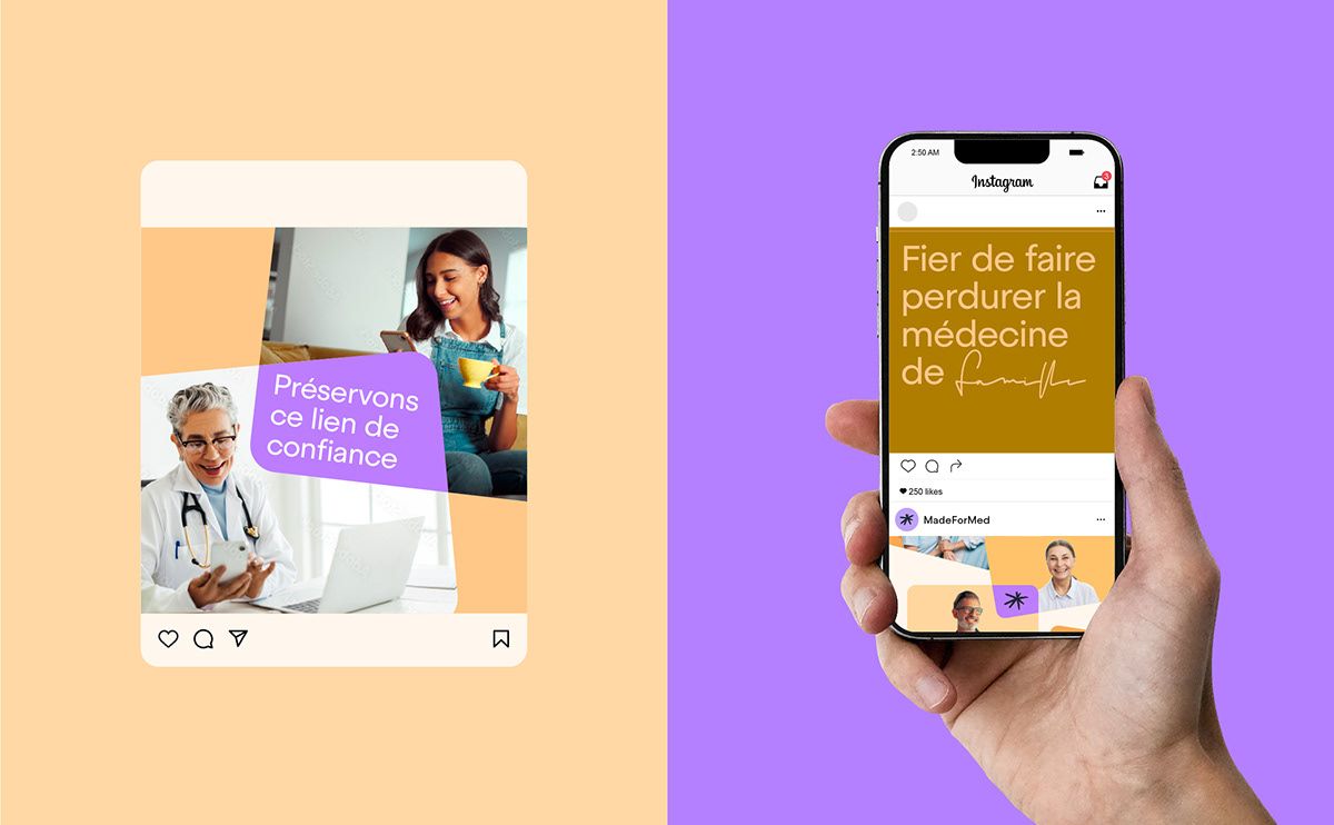 The image features a clean, modern social media post design promoting a medical service. It uses soft, warm tones and clear typography to convey trust and professionalism effectively.