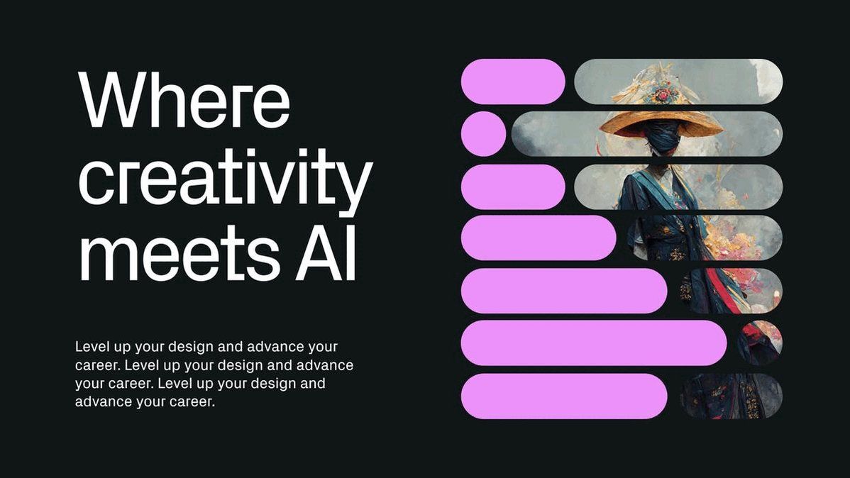 The design uses a clean, minimalist aesthetic with a strong vertical emphasis achieved through stacked bars and clear typography. The visual language is modern and professional, employing a limited color palette to focus attention on the core message.