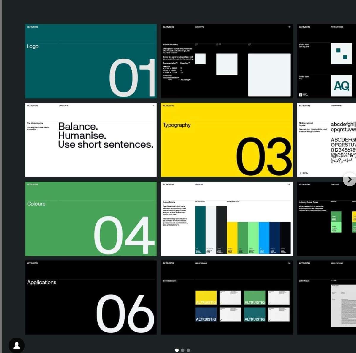 This image showcases a clean, modern UI design characterized by strong color blocking and clear information hierarchy. The visual language relies on bold, saturated colors set against neutral backgrounds to create distinct, segmented modules. The overall feel is professional, organized, and highly contemporary.