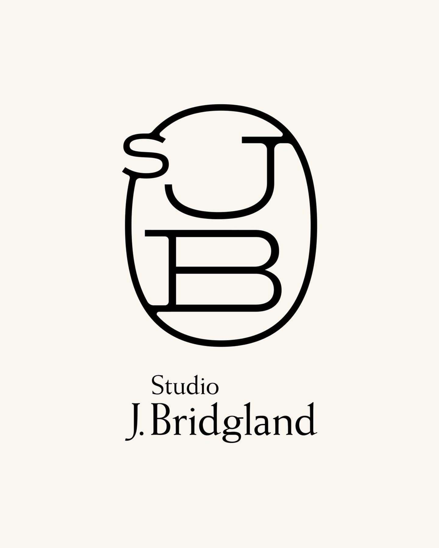 This logo utilizes a clean, continuous line art style to create an elegant monogram combining the letters J and B. The design emphasizes simplicity and sophisticated balance through precise line work and ample negative space. It conveys a sense of refined, modern professionalism.