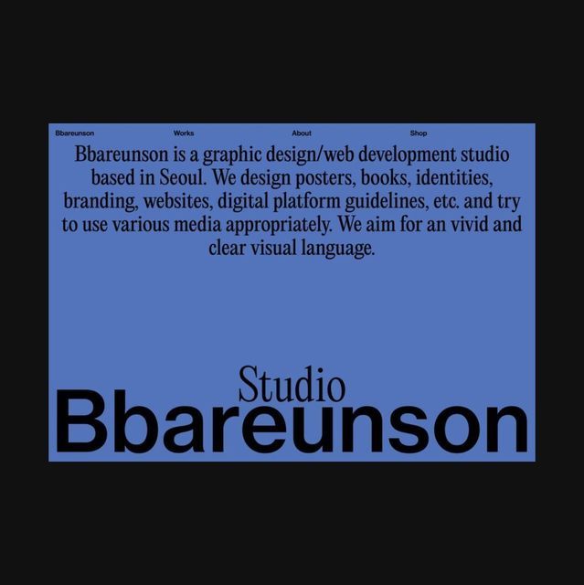 The design exhibits a clean, minimalist aesthetic utilizing high contrast between dark backgrounds and bright typography. The visual language emphasizes clarity, professionalism, and a modern corporate tone through simple layout and restrained color usage.