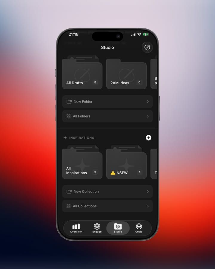 This mobile UI showcases a modern, dark-themed application design characterized by clean lines and subtle gradients. The interface prioritizes intuitive navigation through clearly labeled sections and utilizes a high-contrast aesthetic to ensure readability.