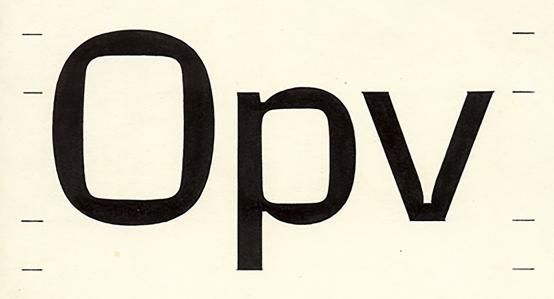 This is a minimalist typographic study featuring simple, heavy geometric letters. The design emphasizes clean lines, high contrast, and a modern, functional aesthetic typical of technical or corporate design.