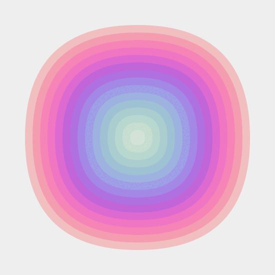 This image features a soft, concentric gradient design radiating from the center, creating a sense of depth and harmony. The visual language is smooth and subtle, relying entirely on color transitions to convey its aesthetic.