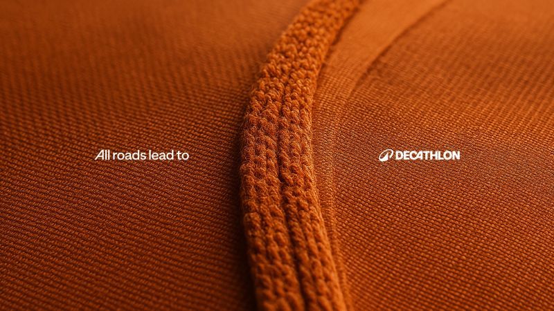 This image features a minimalist study of texture and warm earth tones, highlighting the tactile quality of woven material. The visual language is grounded and sophisticated, using subtle tonal variations to create depth and focus.