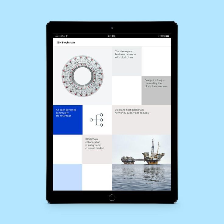 The image displays a clean, modern user interface mockup, likely for a software application or platform related to blockchain technology. It utilizes a stark white background and organized grid structure to present distinct informational blocks, conveying a sense of technical clarity and professionalism.