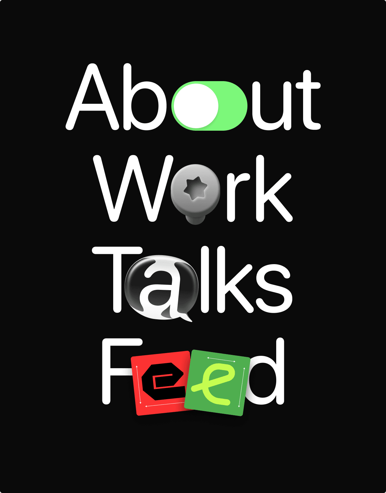 This design utilizes a clean, high-contrast aesthetic with strong geometric elements to organize text vertically. The visual language is modern and minimalist, effectively using color blocking and subtle iconography to highlight key content segments.