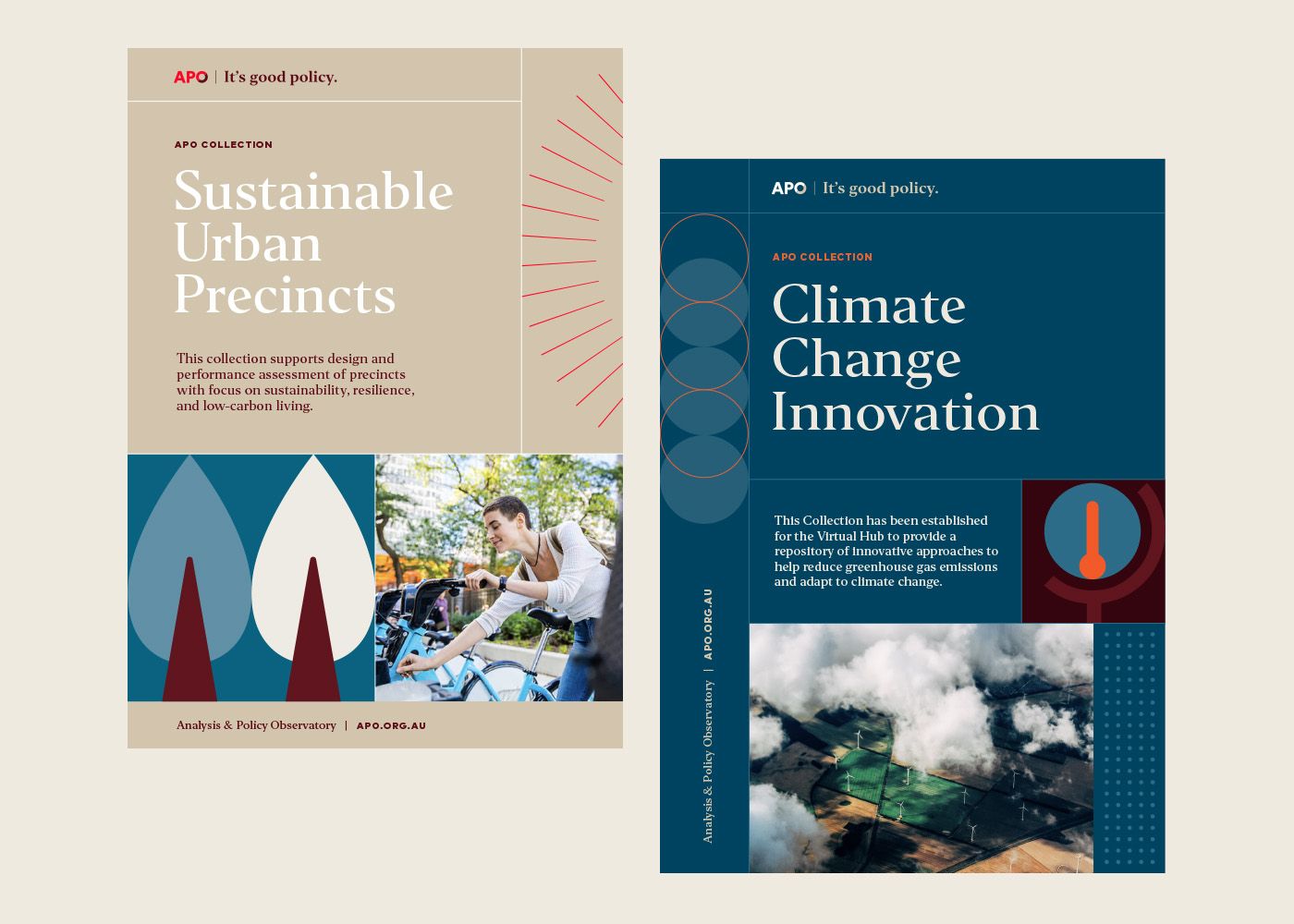 The design is clean, modern, and professional, utilizing a restrained color palette with strong geometric shapes to convey seriousness and focus. The layout is balanced, using negative space effectively to separate distinct informational blocks.