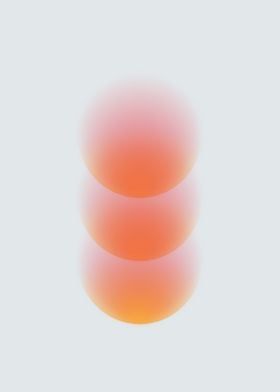 This image features a soft, abstract gradient composition using warm tones, creating a sense of gentle warmth and subtle depth. The visual language is minimalist and smooth, relying entirely on color transition to convey form and volume.