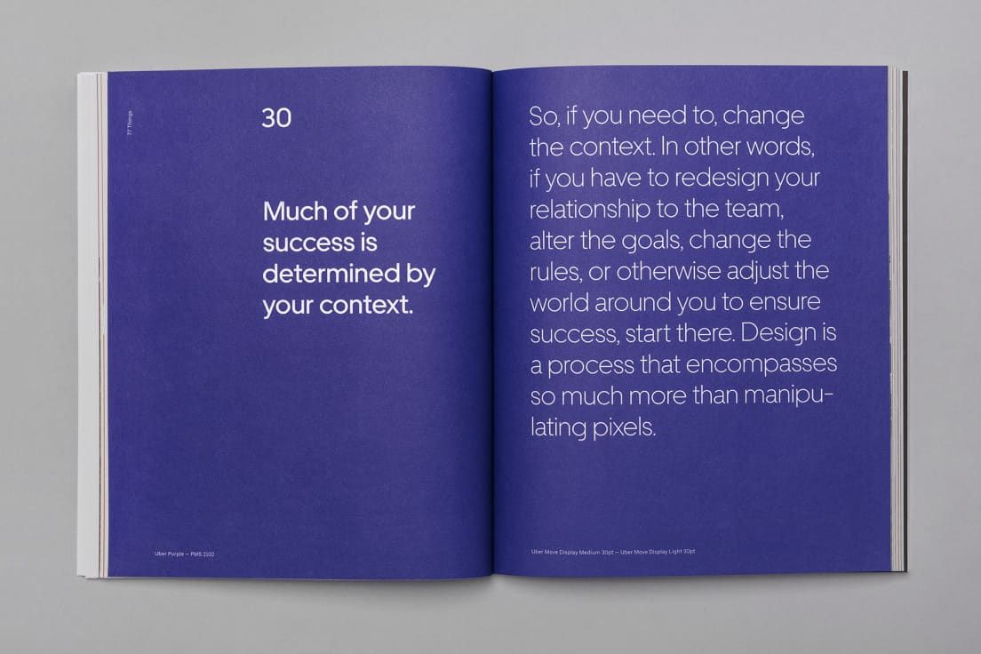 This design utilizes a striking contrast between deep purple and crisp white to create a sophisticated and authoritative visual experience. The layout is clean and spacious, emphasizing readability and a sense of professional seriousness.