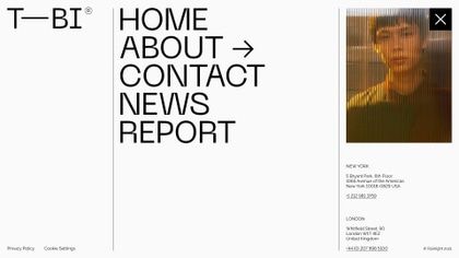 This design exhibits a strong minimalist aesthetic, utilizing high contrast and ample negative space to emphasize clear information hierarchy. The visual language is clean, corporate, and highly functional, prioritizing readability and direct navigation.