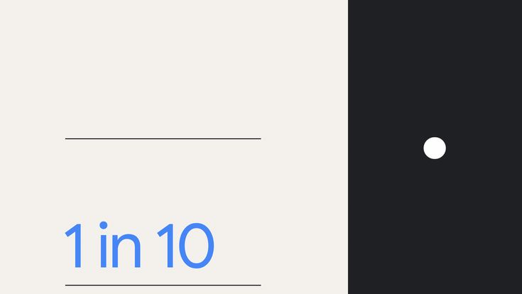 The image presents a minimalist, clean interface design characterized by a stark contrast between light gray and black. The layout is simple, focusing attention on a fractional statistic presented in a clean, modern typeface.