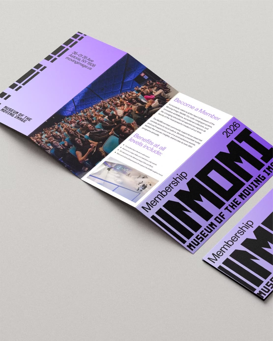 This design utilizes a sophisticated color palette and strong photographic elements to create an immersive and cinematic feel. The layout is clean and modern, effectively balancing dark imagery with clean typography and ample negative space to emphasize the brand's prestige.