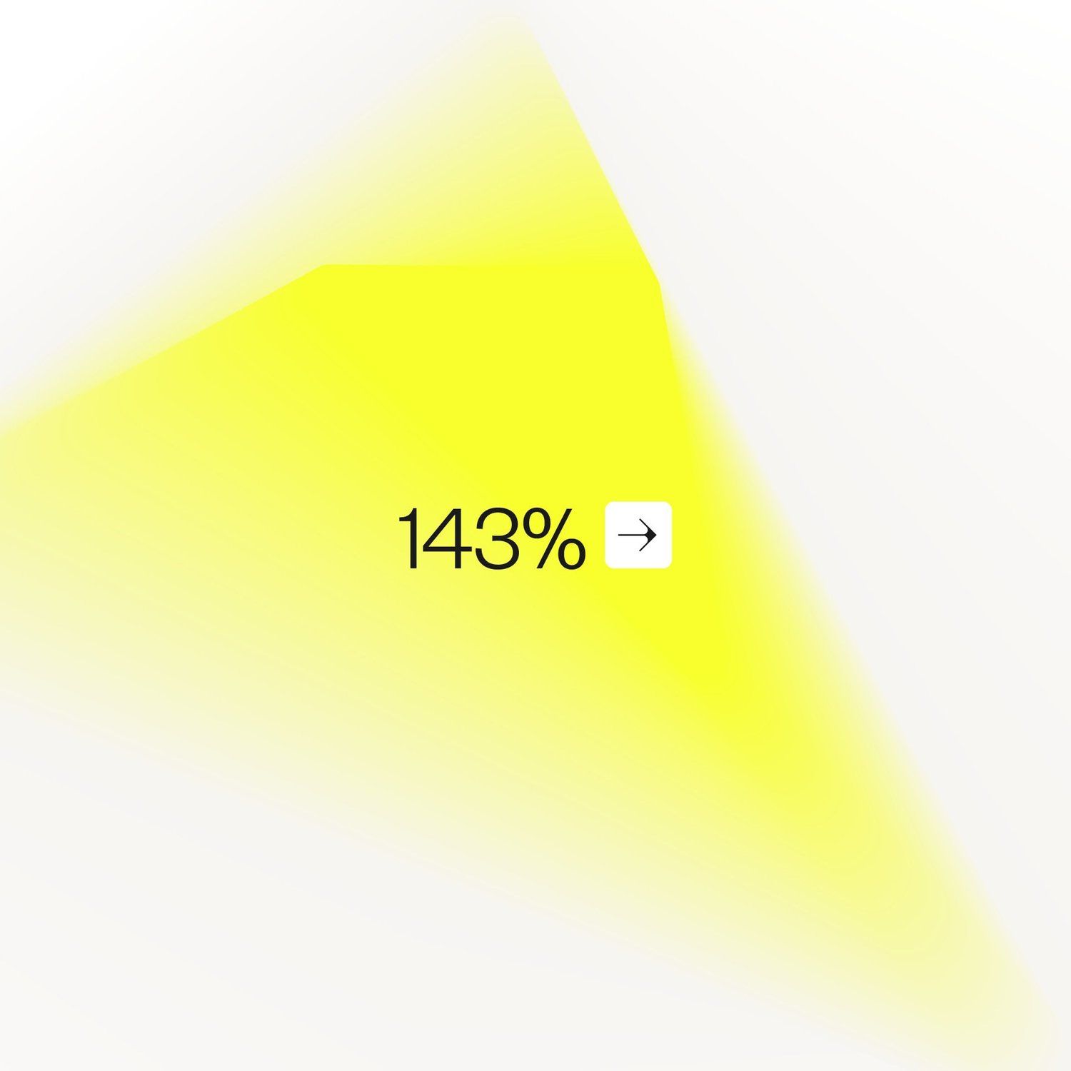 The image features a bright, luminous yellow shape radiating outward from the center, suggesting an explosion, glow, or highlight effect. The design is minimalist, relying heavily on light and negative space to create a sense of energy or emphasis.