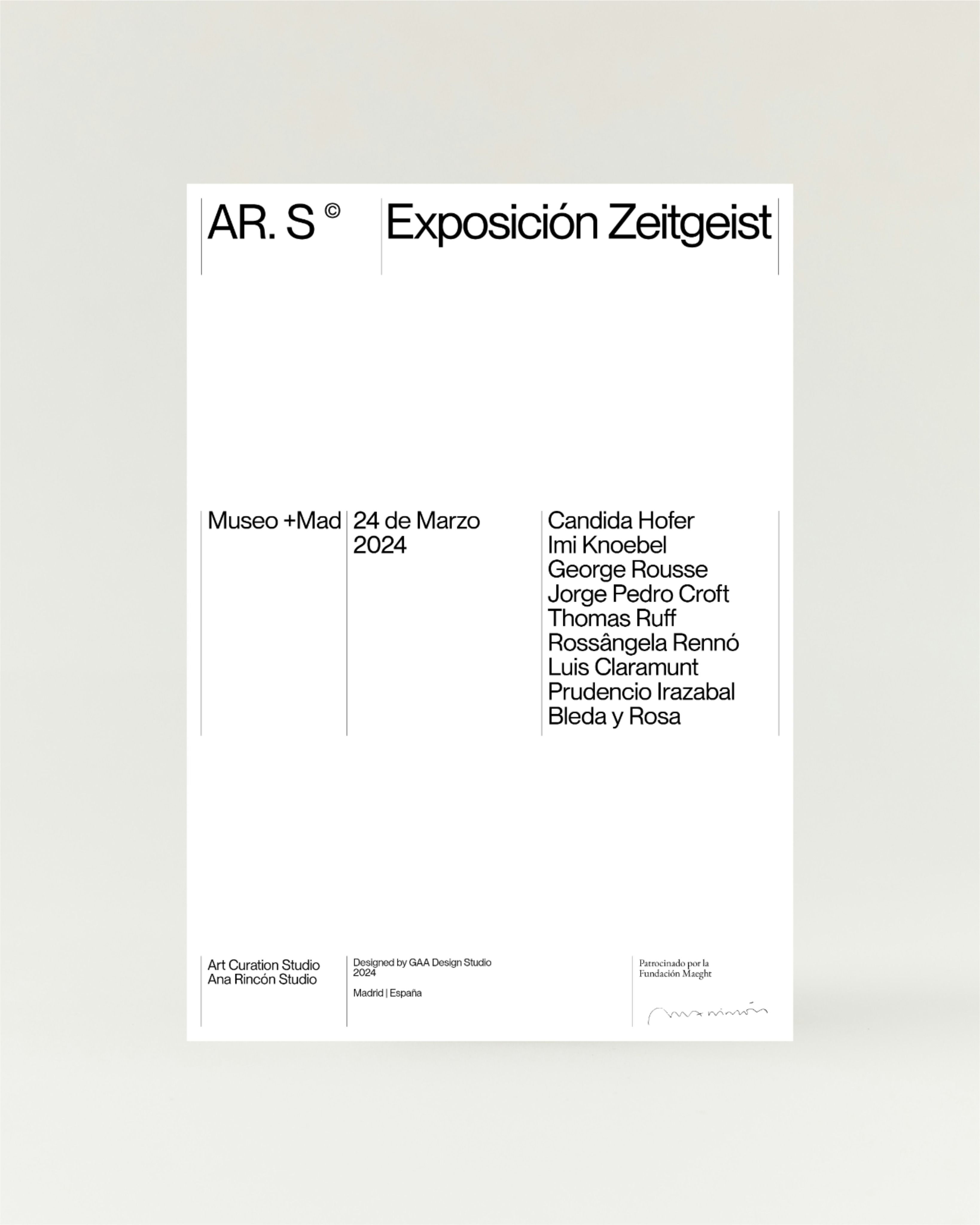 The design is minimalist and clean, utilizing ample white space to create a sophisticated and academic feel. The layout is structured with clear hierarchy through typography, presenting event information in a straightforward manner.