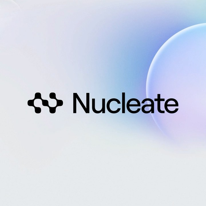 The image features a clean, minimalist design dominated by soft gradients and a stark white background. The visual language is modern and sophisticated, using subtle color transitions to create depth and focus on the prominent, sans-serif typography.