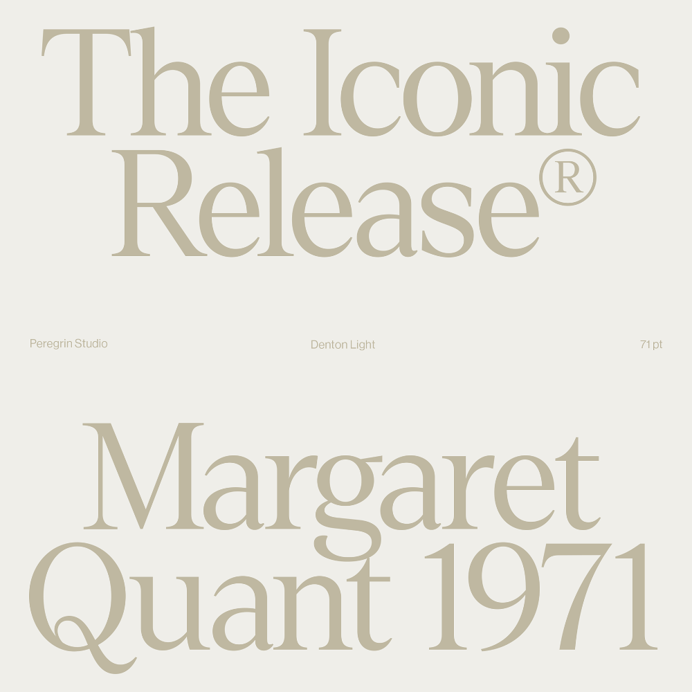 This design exemplifies refined minimalism through careful typographic hierarchy and generous use of negative space. The visual language is clean, sophisticated, and balances modern structure with a nod toward classic archival elements.
