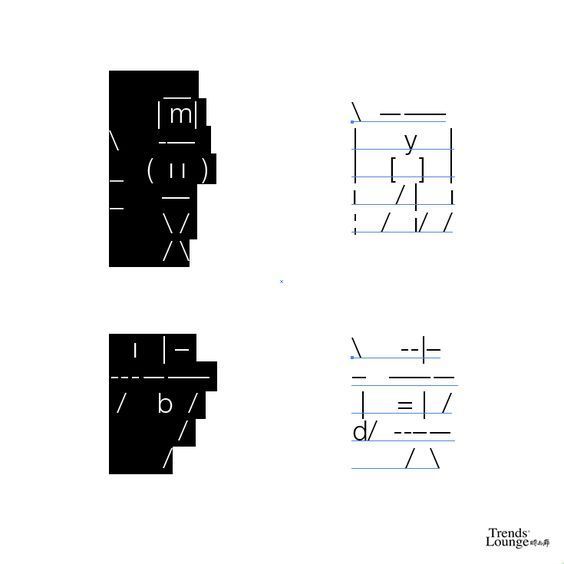 The image presents a collection of minimalist, technical line drawings or schematics, characterized by precise geometric shapes and simple linear notations. The visual language is purely functional and abstract, suggesting concepts related to measurement, structure, or technical diagrams.