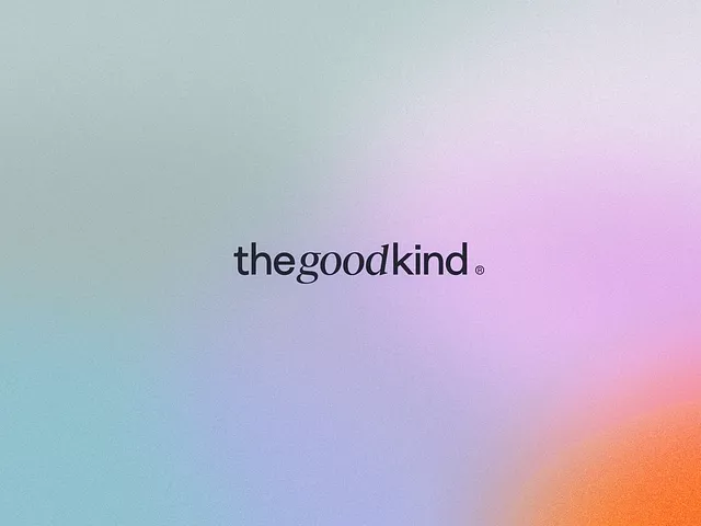 The image features a minimalist and soft aesthetic dominated by a subtle gradient of pastel colors. The design relies on negative space and clean typography to convey a sense of calm, modern elegance, and subtlety.