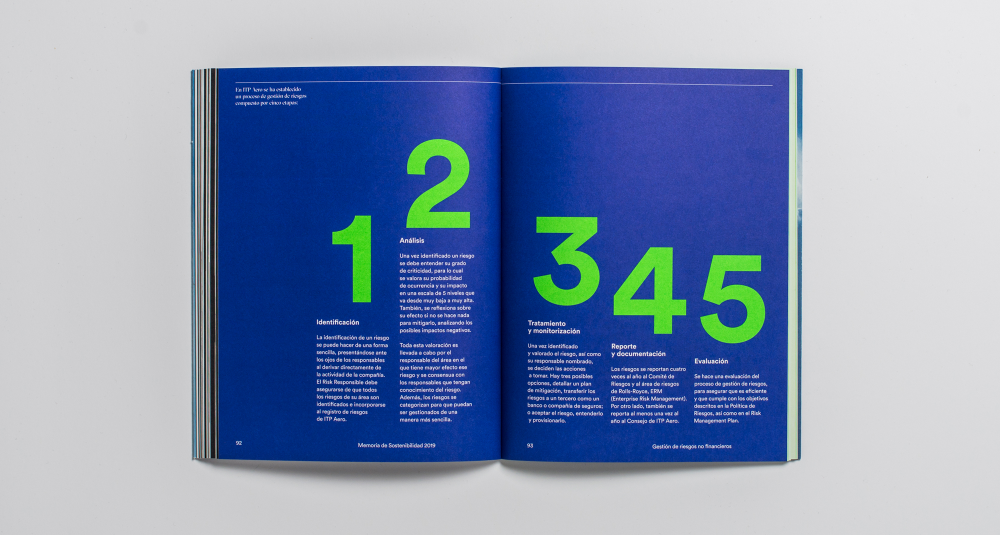 This is a highly structured, corporate infographic design utilizing bold color blocking and high contrast to present detailed information. The visual language emphasizes clarity, organization, and professionalism through the use of large numbers and clean typography.