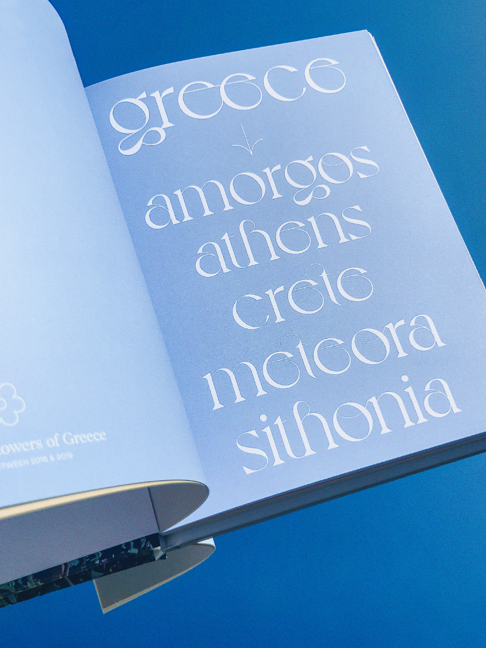 This image features a clean, minimalist design showcasing text on a light blue or pale gray background, suggesting a premium or educational publication. The layout is simple and elegant, relying heavily on negative space to draw attention to the typography.