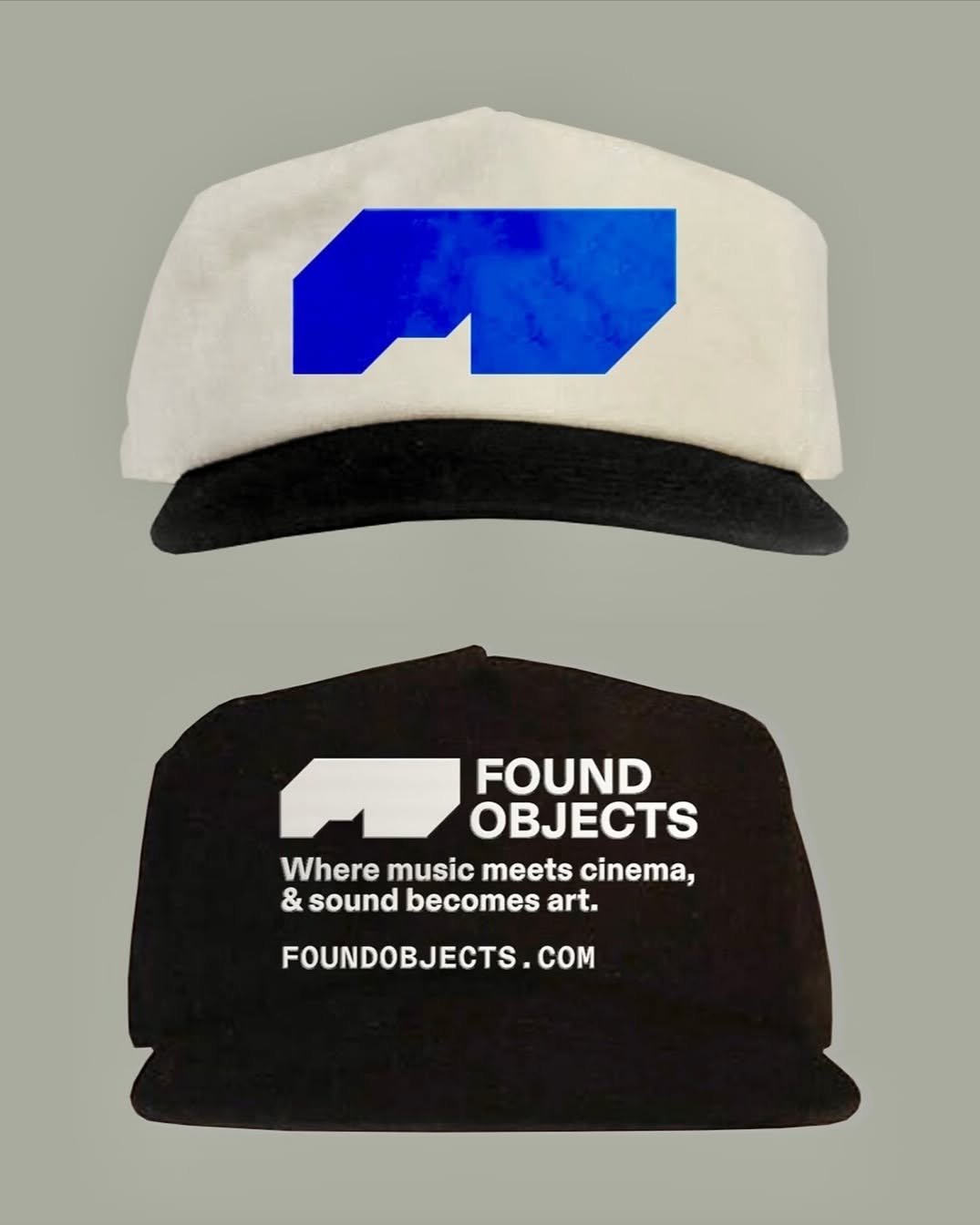 This design showcases a clean, modern aesthetic achieved through high contrast and minimalist graphic placement. The visual language relies on simple shapes and strong typography to communicate a specific brand identity effectively.