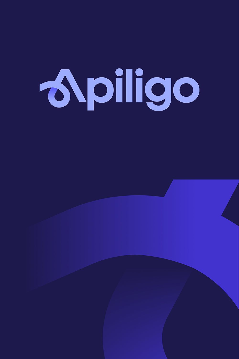 This design employs a deep, moody color palette to create an elegant and sophisticated digital aesthetic. The visual language is minimalist, relying on strong contrast between the dark background and the luminous light typography and abstract shapes.