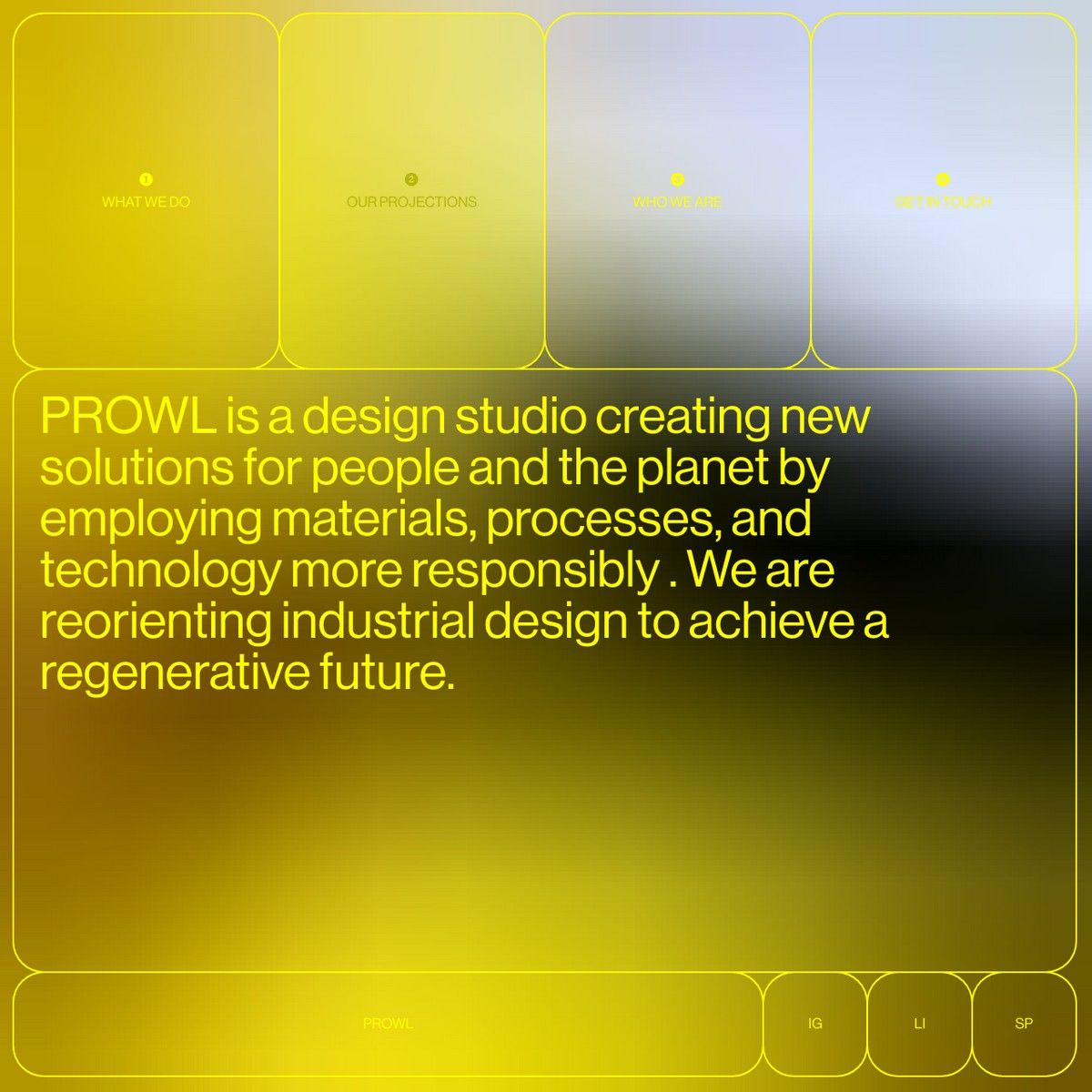 This presentation utilizes a sophisticated, modern aesthetic combining warm yellow gradients with cool gray accents to convey professionalism and thoughtful innovation. The visual language is clean, structured, and relies on subtle gradients to create depth and hierarchy.