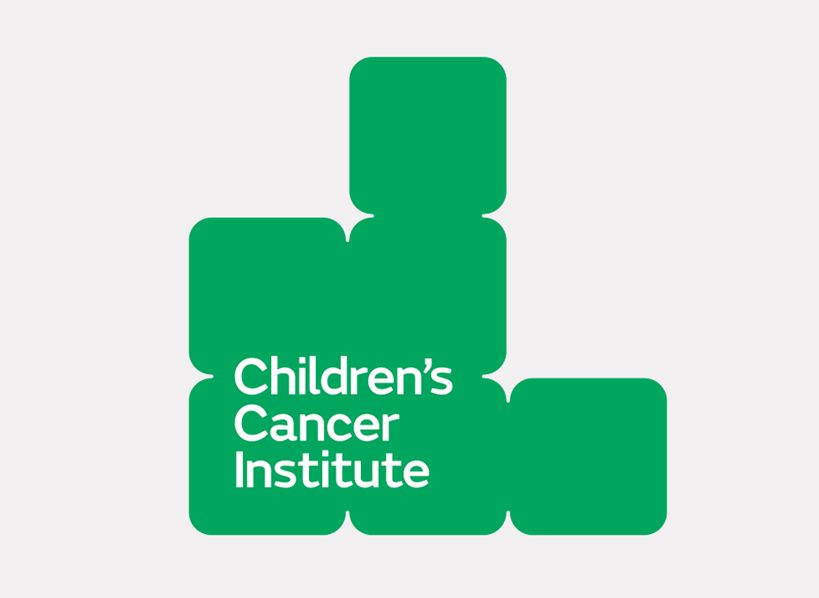 This design utilizes a clean, minimalist approach with bold geometric shapes to convey institutional trust and hope. The visual language relies on solid color blocking and simple forms to create a strong, recognizable brand identity.