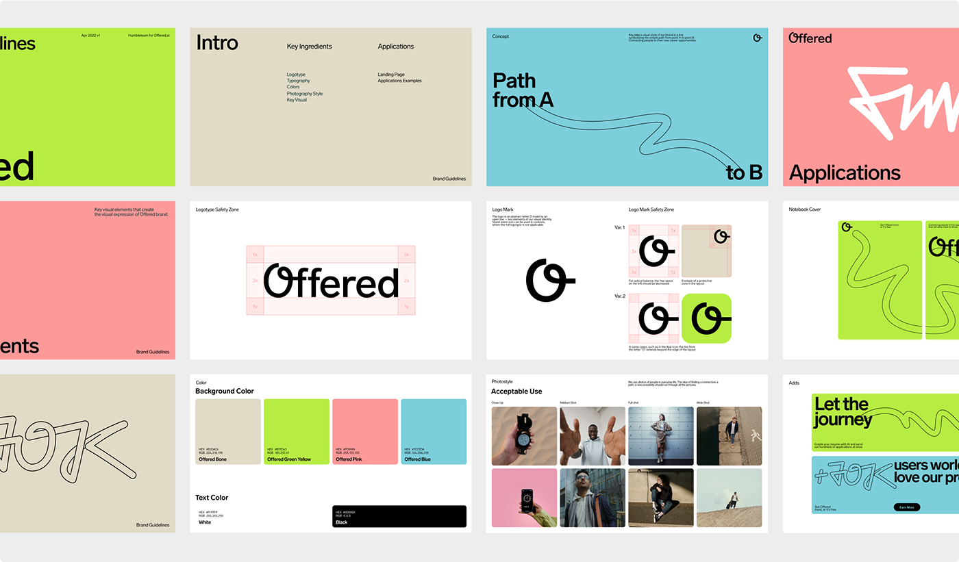 The interface exhibits a clean, modern, and minimalist design aesthetic, utilizing ample white space and a limited, soft color palette to create a professional and approachable feel. The layout is structured with distinct cards or sections, emphasizing clarity and ease of navigation.