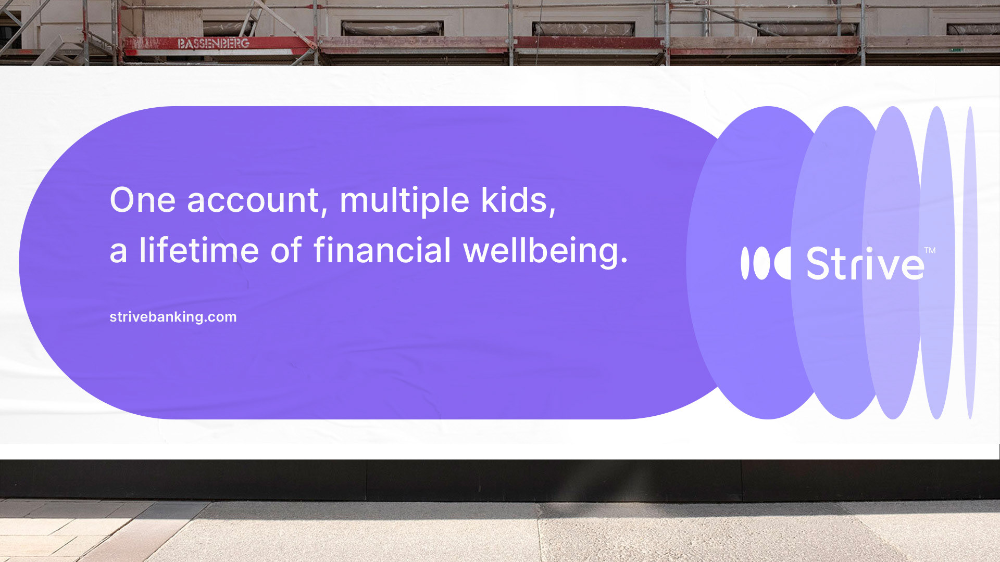 This design utilizes a clean, minimalist approach emphasizing soft gradients and fluid shapes to convey trust and modern convenience. The visual language is sophisticated and professional, effectively pairing pastel tones with sharp typography to highlight a core financial benefit.