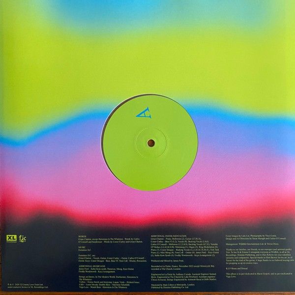 The image features a minimalist, vibrant design centered around a disc-like graphic set against a soft, gradient background. The visual language is clean and modern, utilizing bold color transitions to create depth and focus on the central element.