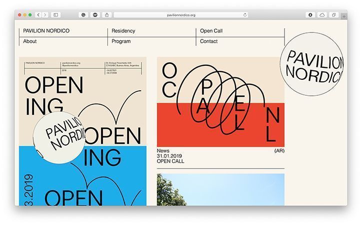 The design is clean, minimalist, and academic, utilizing a light background with strong typographic hierarchy to present information clearly. It employs a restrained color palette and simple line work to convey a sense of institutional professionalism.