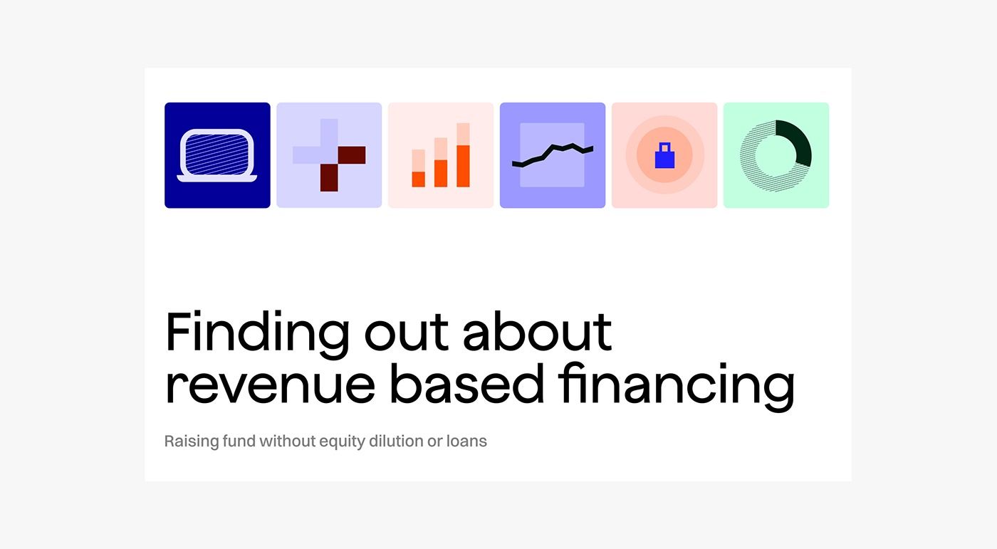 This slide features a clean, minimalist design using a geometric icon array to introduce a complex financial topic. The visual language relies on distinct, block-colored elements and clear typography to establish a professional and analytical tone.