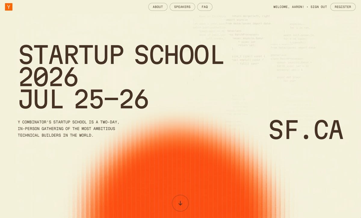 This design utilizes a clean, modern aesthetic with a strong focus on typography and a vibrant, warm color gradient. The visual language is professional and direct, effectively communicating an academic or professional opportunity through balanced minimalism.