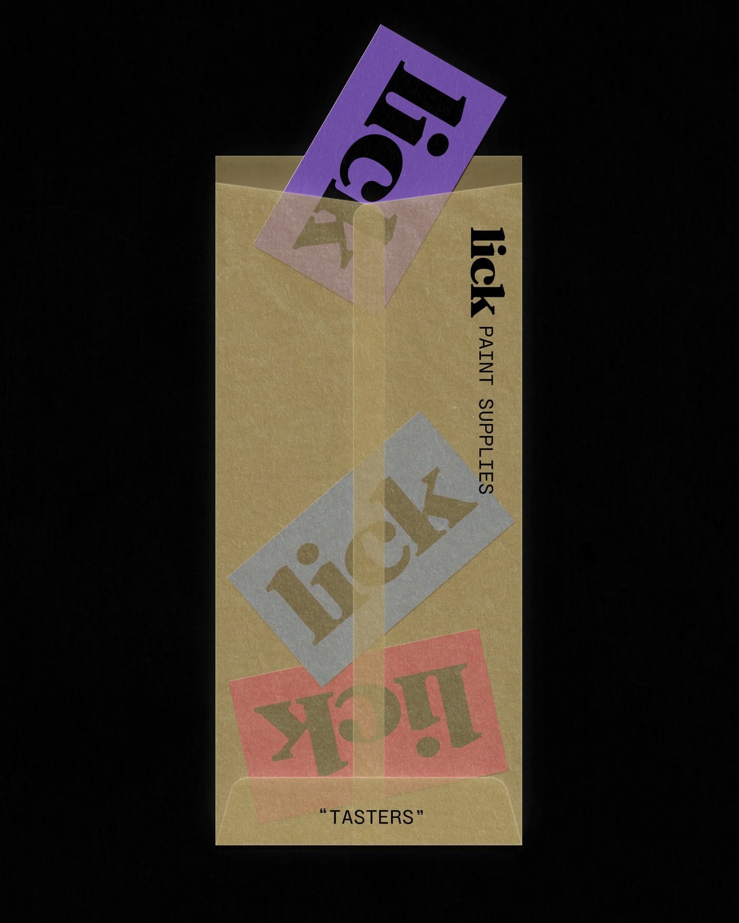 This design utilizes layered, slightly irregular geometric shapes and muted tones to create a vintage, artisanal aesthetic. The visual language relies on repeating typography for emphasis, suggesting a handcrafted or specialty product identity with a nostalgic feel.