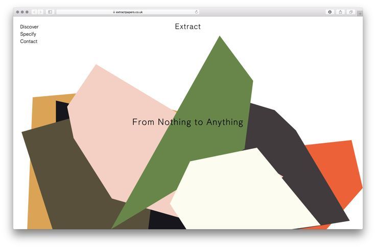 This design utilizes a compelling abstract composition built from overlapping geometric shapes, creating significant visual depth and dynamic movement. The visual language is sophisticated and earthy, relying on a limited yet harmonious color palette to convey a sense of organic structure. It strikes a balance between modern minimalism and rich, textured warmth.