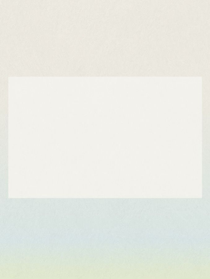 This design exemplifies extreme minimalism, utilizing vast amounts of negative space to create a clean and uncluttered aesthetic. The visual language is dominated by soft neutrals, focusing entirely on structure and subtle tone rather than graphic elements.