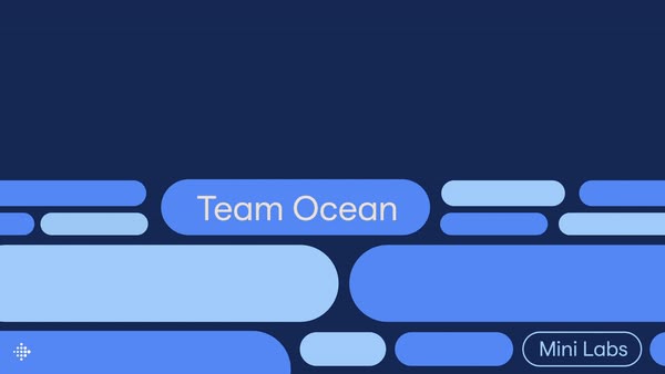 The design features a dark blue background contrasted with light blue horizontal bars, suggesting a clean, modern, and organized interface or branding. The layout is segmented with clear labels, creating a structured and professional visual hierarchy.