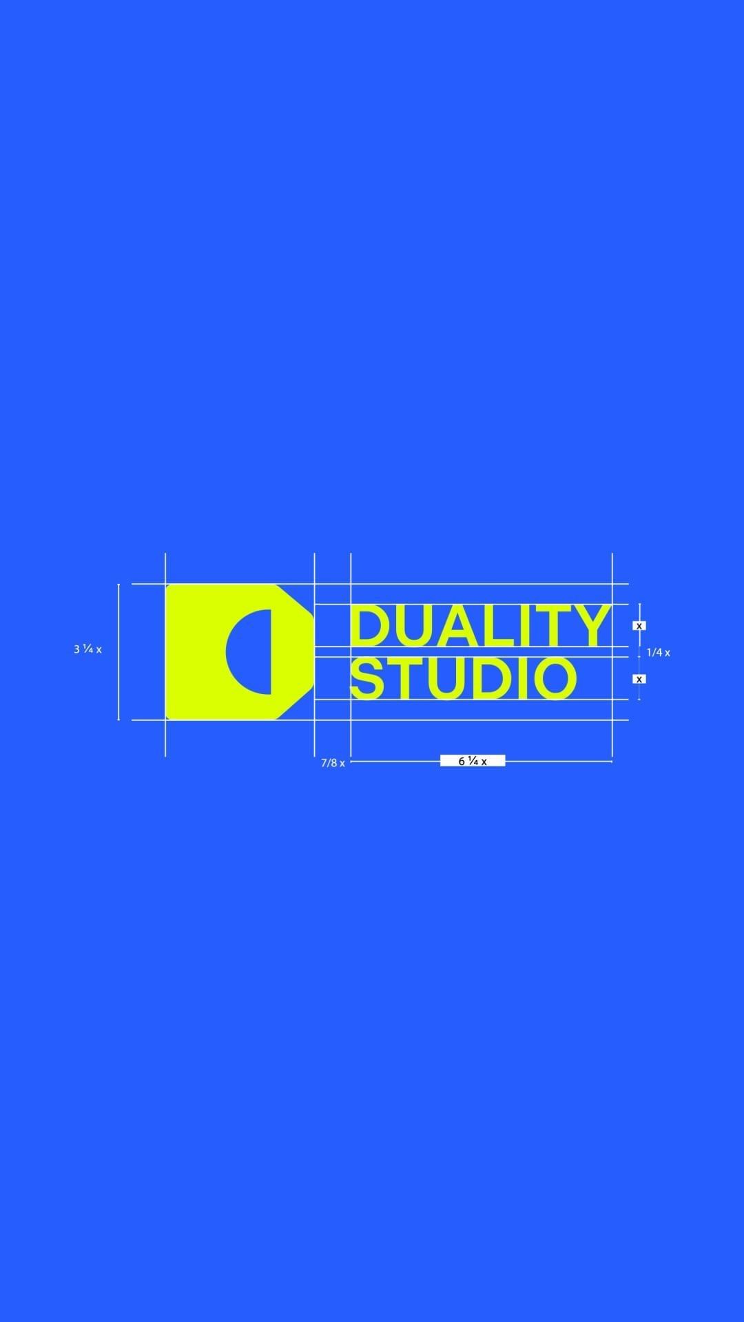 This design features a clean, modern aesthetic achieved through high contrast between vibrant blue and bright yellow accents. The visual language relies heavily on geometric precision, implied technical drawings, and strong typography to convey a sense of professionalism and meticulous design.