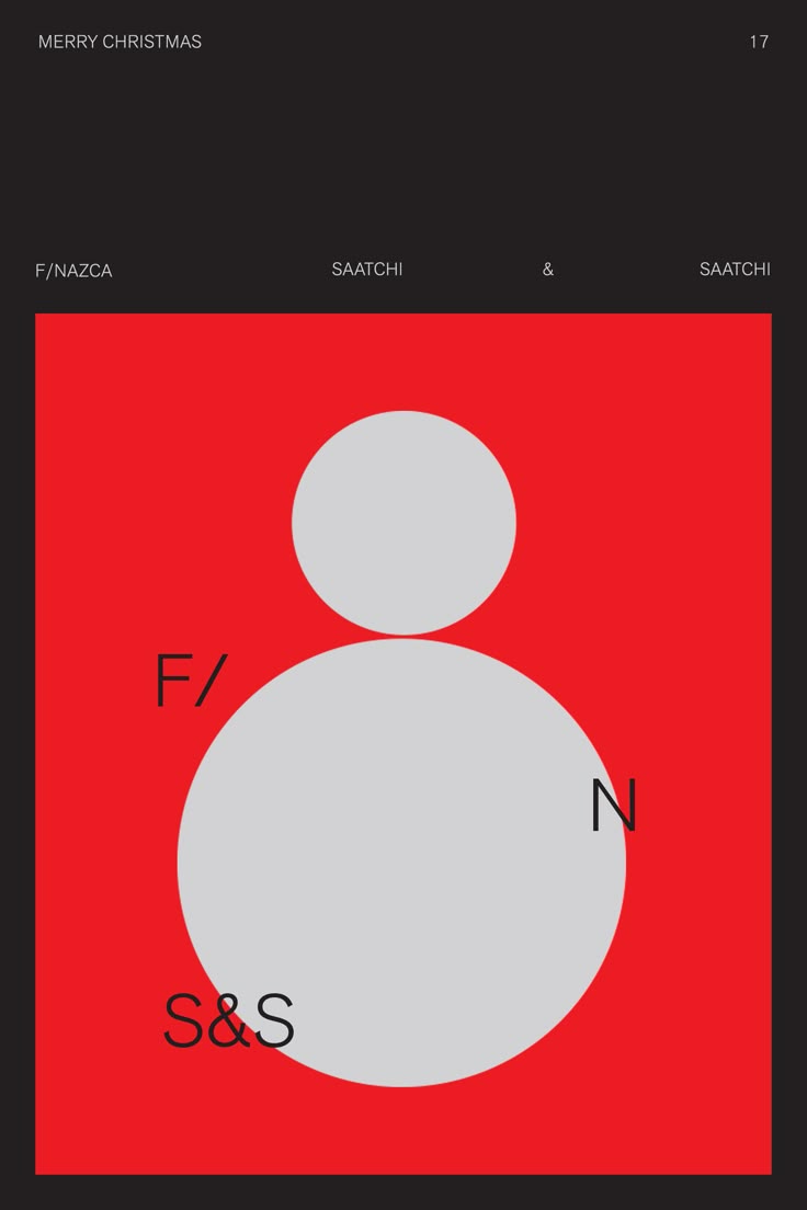 This design utilizes a striking high-contrast palette, pairing deep reds and stark whites against a dark background to create immediate visual impact. The composition is highly geometric, focusing attention through the central circular element and clear typographic labels. The overall visual language is clean, bold, and strongly branded.